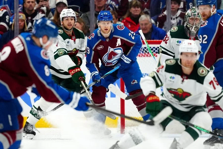 NHL: Stanley Cup Playoffs-Minnesota Wild at Colorado Avalanche