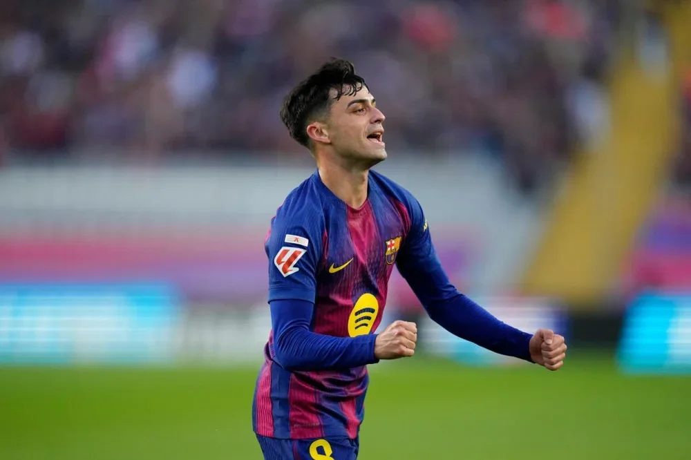 Pedri, uno de los mejores jugadores del F.C. Barcelona.
